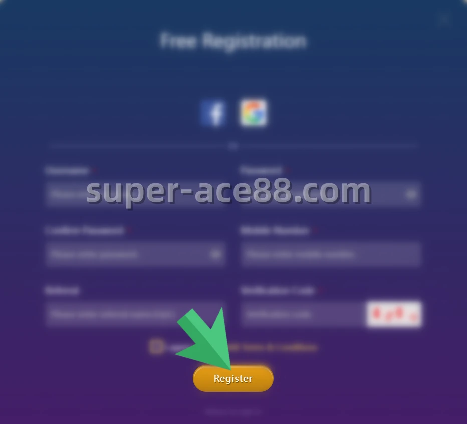 Step 4: Click “Sign up”