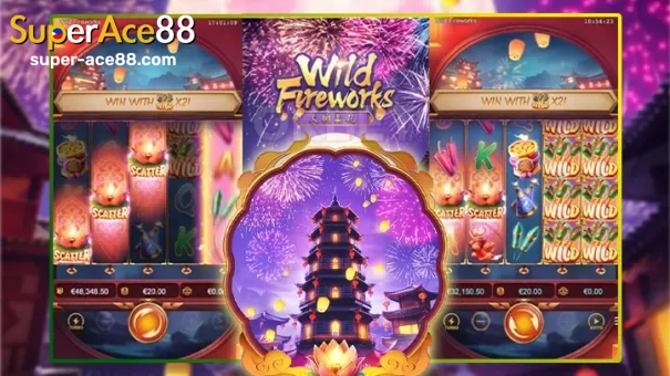 How to play PG Soft Wild Fireworks slot machine?